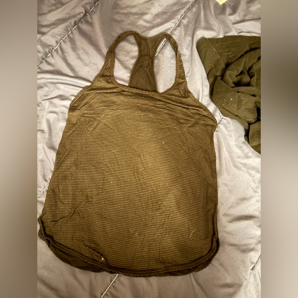 Black Lululemon Racerback Tank Top, small
